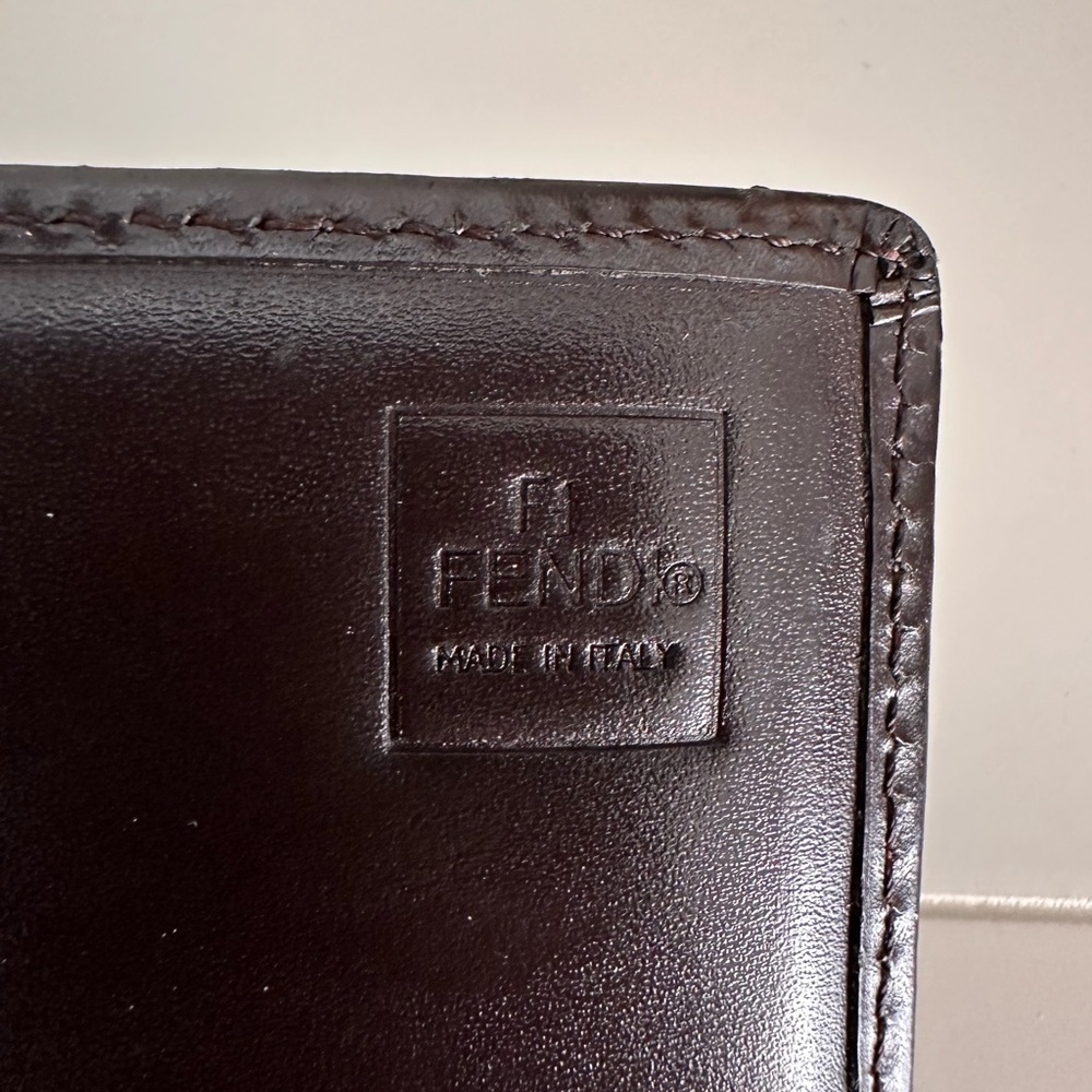 Fendi Zucca Print Fabric Wallet comes with box and dust bag - Picture 3 of 9